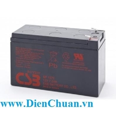 Ắc quy CSB 12V-7.2Ah GP1272 ( CSB GP1272 F2 12V 28W )