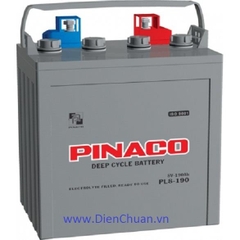 Ắc quy dùng cho xe điện xe golf Pinaco 8V-190Ah PL8-190