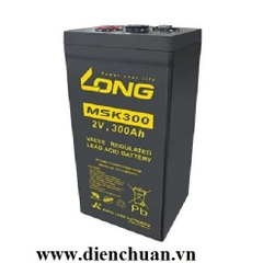 Bình ắc quy Long 2V-265Ah MSK265