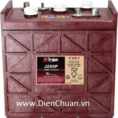 Ắc quy dùng cho xe Điện xe Golf TROJAN  6V-250Ah J250P