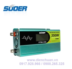 Kích điện sin chuẩn/ biến tần inverter sin chuẩn 350W-12V Suoer FPM-350
