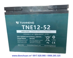 Ắc quy Tianneng TNE12-52 ( 12V-52Ah)