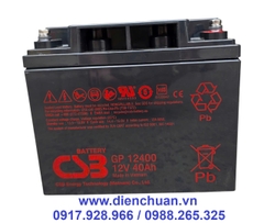 Ắc Quy CSB GP 12400 (12V - 40Ah) Chính Hãng – Giá Tốt Nhất Thị Trường