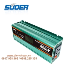 Kích điện sin chuẩn/ biến tần inverter sin chuẩn 800W-12V/24V Suoer FPK-800