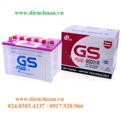 Ắc quy GS 12V 80Ah 95D31R (bình ắc quy nước GS 12V 80ah 95D31R)