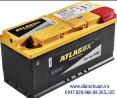 Ắc quy Atlasbx SA65020 12V-105Ah (Atlas 105A AGM) dùng cho xe Châu Âu cao cấp