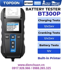 Máy kiểm tra ắc quy TOPDON BT300P ( Battery Tester TOPDON BT300P)