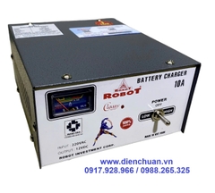 Nạp ( sạc) ắc quy Robot 10A-12V Dây đồng- Classy