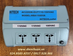 Biến áp đổi nguồn Hitech 1.5KVA/1500VA