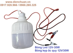 Bóng đèn Led 12V-30W / Bóng kẹp bình ắc quy 12V 30W