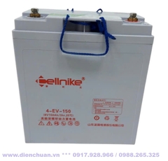 Ắc quy Cellnike 4-EV-150 (8V-150Ah) dùng cho xe điện du lịch- xe Golf- xe nâng
