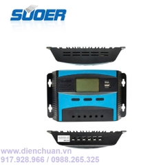 Điều khiển sạc năng lượng mặt trời 60A 12V/24V/48V Suoer ST-E1260