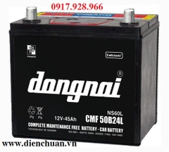 Ắc quy Đồng Nai 12V 45Ah CMF 50B24L/R(LS)