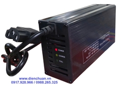 Sạc pin lithium 60V-73V 8A/ 650W ( Nạp ắc quy 60V-8A) Vỏ nhôm tản nhiệt tốt