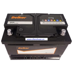 Ắc quy DELKOR 56530 ( 12V 65Ah)/ Delkor 65A cọc chìm, cọc thấp Din56530