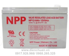 Ắc quy NPP NP9-12 ( 12V-9Ah)