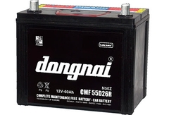 Ắc quy khô Đồng Nai 12V-60Ah CMF 55D26R/L