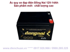 Ắc quy Đồng Nai 12V-14Ah PA12-14/ Ắc quy xe đạp điện Đồng Nai PA12-14 ( 12V 14Ah)