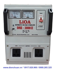 Ổn áp LIOA DRII-3000II ( 3KVA/3000VA dải điện áp 50V-250V )