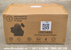 Pin Lithium Carku 25.6V 230Ah dùng cho xe tải cỡ lớn-xe Container đầu kéo Mỹ ( Pin 24V-230Ah)