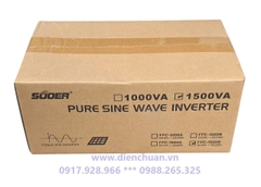 Kích điện Inverter sin chuẩn Suoer 1500VA 24V FPC-1500B