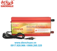 Kích điện ắc quy 12V lên 220V 2000VA ( FS-2000C) có tích hợp sạc ắc quy