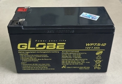 Ắc quy Globe 12V-7.5AH (WP7.5-12 ) Bình cũ qua sử dụng tháo máy, còn dùng tốt- Bán giá rẻ