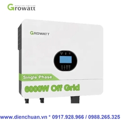 Biến tần Off-Grid Growatt 6KW SPF 6000 ES Plus/  Inverter Growatt SPF 6000 ES Plus 6000W- 2 MPPT