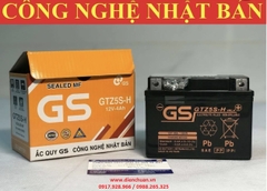 Bình ắc quy xe máy GS GTZ5S-H (12V-4AH)