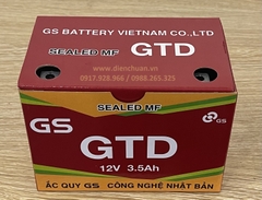 Ắc quy xe máy GS 12V 3.5ah GTD