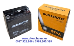 Ắc quy xe máy 12V 6ah Duramoto GT6A