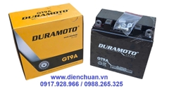 Ắc quy xe máy  Piaggio Vespa PX, Suzuki 125cc/250cc/EN 250, Honda 250 freeway -Duramoto GT9A ( 12V 9Ah)