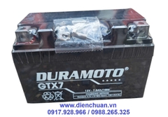 Ắc quy Duramoto 12V 7Ah GTX7