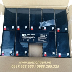 Ắc quy Hames HM3.3-12 ( 12V 3.3Ah )/ pin sạc 12V-3.3ah