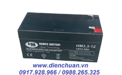 Ắc quy Hames HM3.3-12 ( 12V 3.3Ah )/ pin sạc 12V-3.3ah