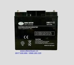 Ắc quy 12V-17Ah HAMES HM17-12