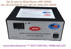 Máy sạc ắc quy tự động Hames 48V-200Ah HM-4820 LCD