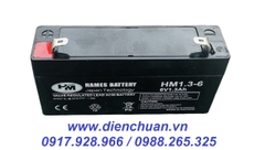 Ắc quy Hames HM1.3-6 ( 6V 1.3Ah )/  pin 6V-1.3Ah