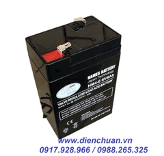 Ắc quy 6V 4Ah HAMES HM4-6 / pin 6V-4Ah