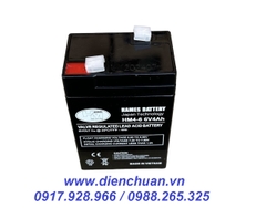 Ắc quy 6V 4Ah HAMES HM4-6 / pin 6V-4Ah