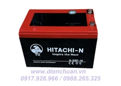 Ắc quy xe đạp điện 12V 15Ah HITACHI 6-DZF-15