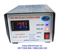 Máy nạp (sạc) ắc quy tự động Hames 12V-100Ah HM1210 LCD ( Sạc HAMES 12V-10A/ 100AH HM-1210LCD/SM)
