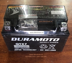 Ắc quy Duramoto 12V 7Ah GTX7