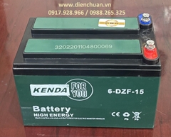 Ắc quy Kenda 12V 15Ah (6-DZF-15) dùng cho xe đạp điện, loa kéo, lưu trữ điện