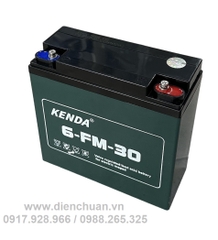 Ắc quy xe đạp điện 12V 30Ah Kenda 6-DZF-30/ 6-FM-30