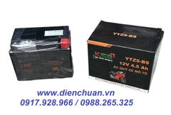 Ắc quy xe máy KSB YTZ5-BS ( 12V 4.5Ah) dùng cho xe Honda Air blade 110, Future 125, Wave 110, Wawe S/RS/RSX