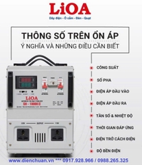 Ổn Áp LiOA 10KVA SH-10000 II Thế Hệ Mới Nhất- giá rẻ