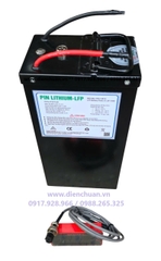Pin Lithium dùng cho xe đạp điện 48V 15Ah ( DGLI-4815 )/ Ắc quy Lithium Đức Giang- Tia Sáng 48V-15Ah