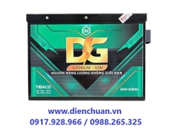 Ắc quy (pin) Lithium 24V 105Ah Đức Giang DGLI-241050 cho xe điện chà sàn, Solar, lưu trữ điện