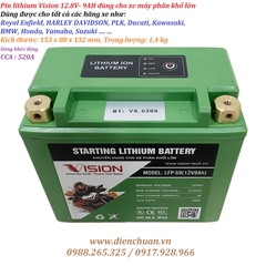 Ắc quy ( pin) lithium 12V 9Ah dùng cho xe máy HARLEY DAVIDSON, PLK, Ducati, Kawasaki,BMW, Honda, Yamaha, Suzuki  